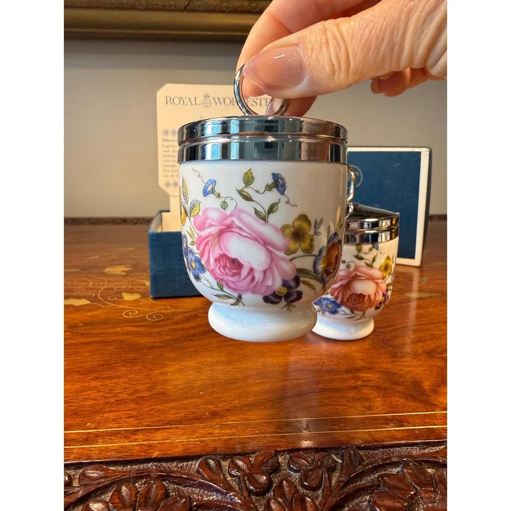 Royal Worcester vintage pair